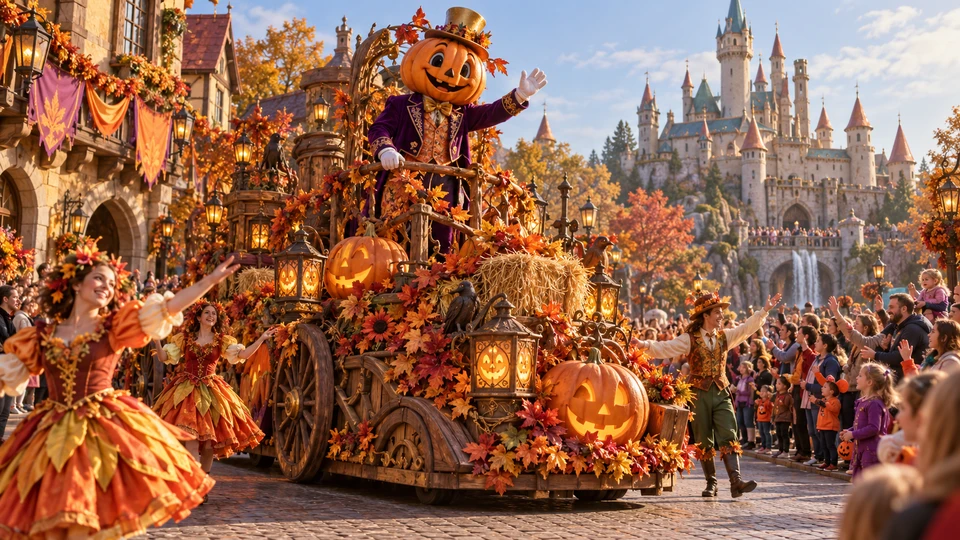 Mickey’s Halloween Celebration cavalcade